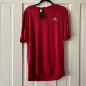 NWT NFL Majestic San Francisco 49ers T-shirt